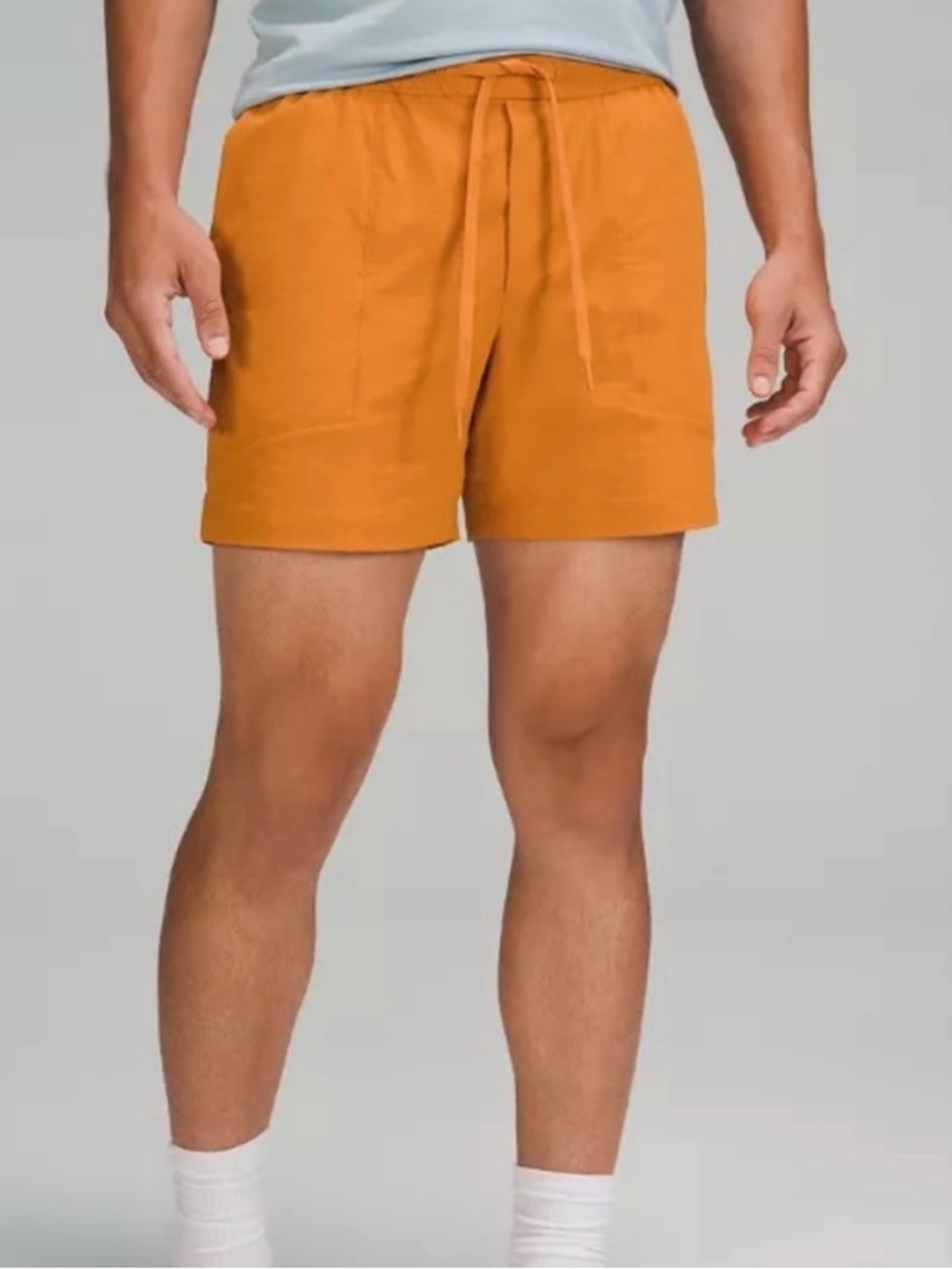 lululemon athletica Orange Men Shorts